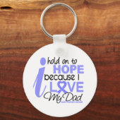 前立腺がんのパパ キーホルダー (正面)