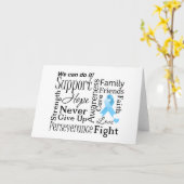 前立腺がんの支持語 カード (黄色い花)