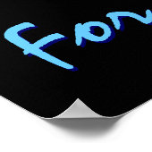 前立腺がんの祈認識度I (治癒子) ポスター (角)