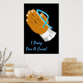 前立腺がんの祈認識度I (治癒子) ポスター (キッチン)