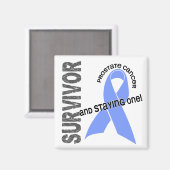 前立腺がんを克服した人1 マグネット (正面/裏面)