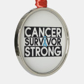 前立腺がんを克服した人 メタルオーナメント (右)