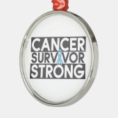 前立腺がんを克服した人 メタルオーナメント (左)