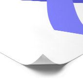 前立腺がんライトブルーリボン3 ポスター (角)