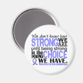 前立腺がん我々の強さ マグネット (正面/裏面)