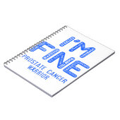 前立腺がん戦士 – I 素晴らし AM ノートブック (左側)