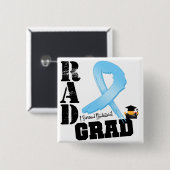 前立腺がん放射線セラピー素晴らしいグラード 缶バッジ (正面&裏面)