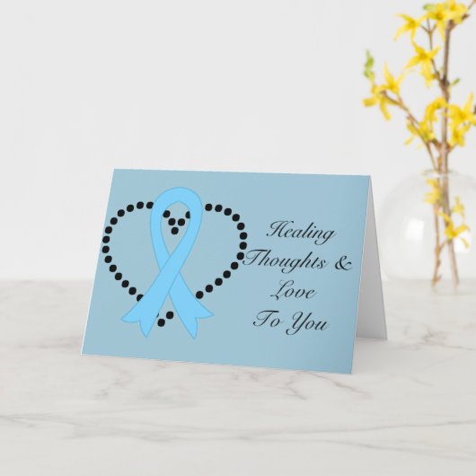 前立腺がん治癒思想 カード (黄色い花)