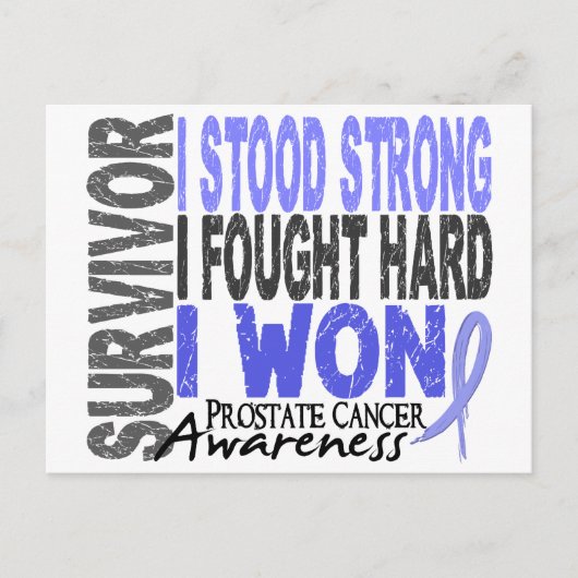 前立腺がん生存者4 ポストカード (正面)
