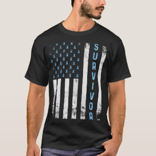前立腺がん認識度のサポート Tシャツ