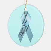 前立腺がん認識度オーナメント セラミックオーナメント (左)