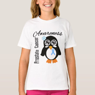 前立腺がん認識度ペンギン Tシャツ