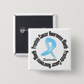 前立腺がん認識度月帯 缶バッジ (正面&裏面)