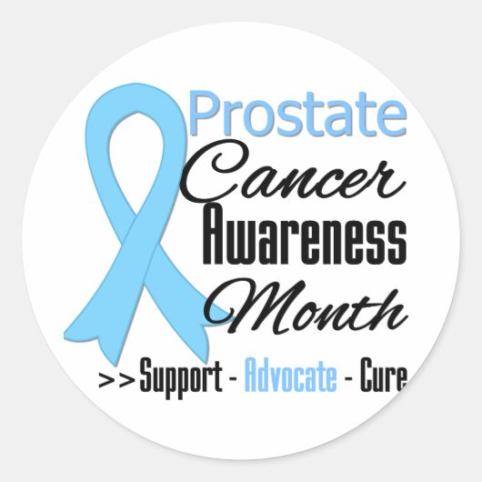 前立腺がん認識度月v5 ラウンドシール (正面)