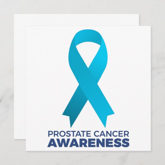 前立腺がん認識度 招待状 (正面/裏面)