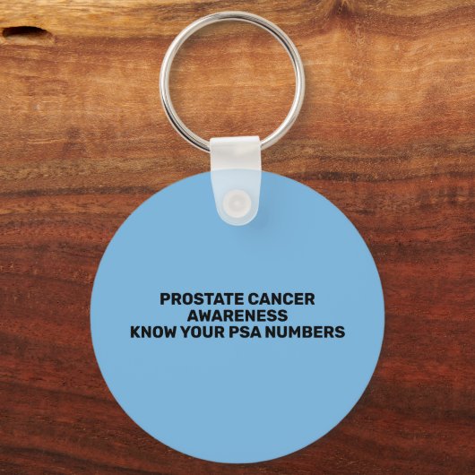 前立腺がん認識度PSA キーホルダー (裏面)