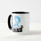 前立腺癌の放射線療法の素晴らしいの卒業生 マグカップ (正面左)