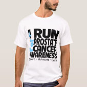 前立腺癌走認識度用 Tシャツ (正面)
