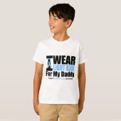 前立腺癌I衣服ライトブルー Tシャツ (正面フル)