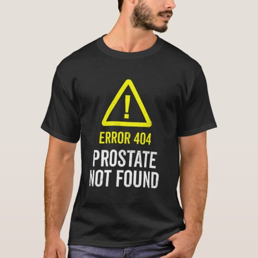前立腺除去手術の生存者回復が良くなる Tシャツ (正面)