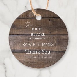 前素朴夜の国が結婚ありがとう フェイバータグ