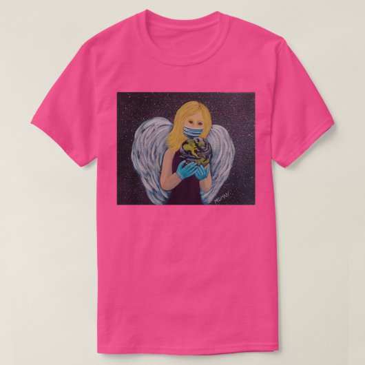 前線天使 Tシャツ (デザイン正面)