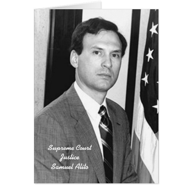 前線：サムエル・アリット判事 (正面)