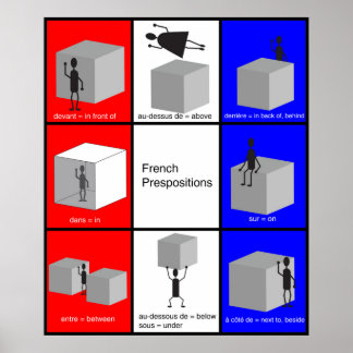 前置フランスのき ポスター