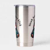 前考え回クリック – サイバーセキュリティ 保温保冷タンブラー (右面)