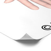 前腕の筋肉、ラベル付き図。 ポスター (角)