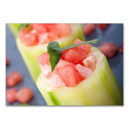 前菜 テーブルナンバー (裏面)