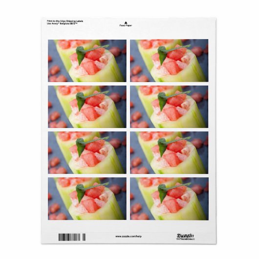 前菜 ラベル (フルシート)