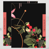 前菜 |レシピ挿入 |ブラック&レッドさくらんぼ (正面/裏面)