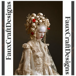 前衛的なゴシック様式のバロック様式の女性デコップリグ120 薄葉紙