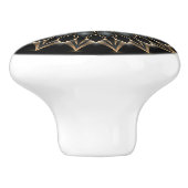 前衛的な～をるつぼから出す セラミックノブ (側面)