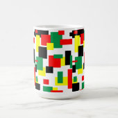 前衛的な コーヒーマグカップ (中央)