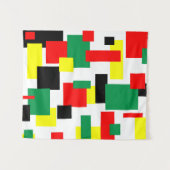 前衛的な タペストリー (正面(横))