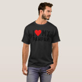 前足が好き Tシャツ (正面フル)