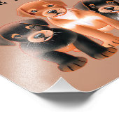 前足と抱擁、我々は水の色を必要とするすべてである フォトプリント            (角)