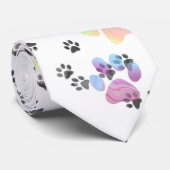 前足のネックタイで作られる ネクタイ (ロール)