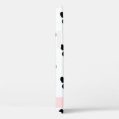 前足のパターン,黒い前足,赤いハート,名前 Case-Mate iPhoneケース (裏面 / 右)