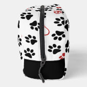 前足のパターン，黒い前足，赤い前足，ハート ドップキット (右)