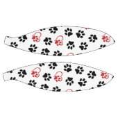 前足のパターン，黒い前足，赤い前足，ハート バスケットボール (パネル)