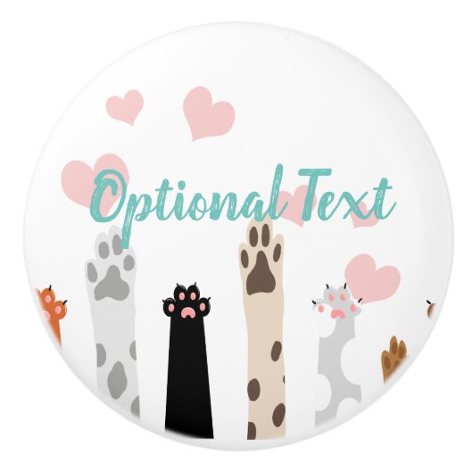 前足の力 セラミックノブ (正面)