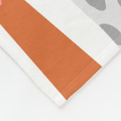 前足の力 フリースブランケット (角)