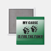 前足の磁石の原因 マグネット (正面/裏面)