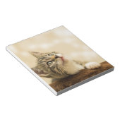 前足を伸ばした可愛い子猫 ノートパッド (アングル)