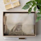 前足を伸ばした可愛い子猫 薄葉紙 (ギフト)