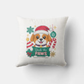 前足を甲板に載せる クッション (裏面)