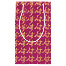 前足与えの千鳥格子の抱き枕